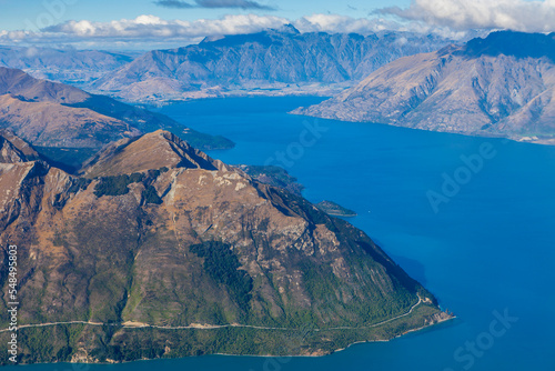  Fiordland National Park landscape from the Airplane © Philip