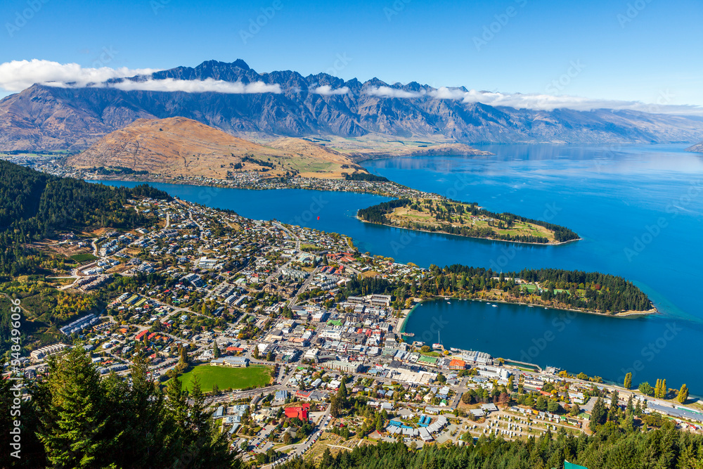 Queenstown cityscape Queenstown cityscape