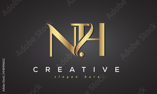 NTH creative luxury logo design photo