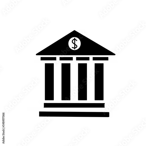 Bank vector icon