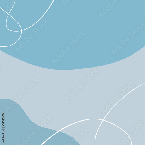 Colorful geometric abstract blue background. Modern geometric illustration.