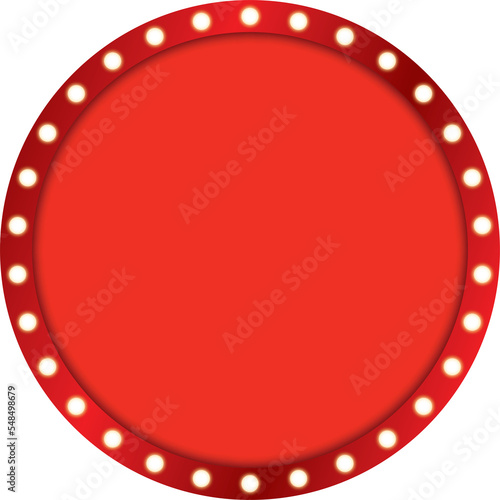 Card Circle Light Bulb Lightbox Banner