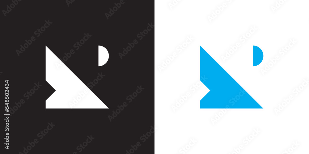 Minimal DM logo. Icon of a MD letter on a luxury background. Logo idea ...