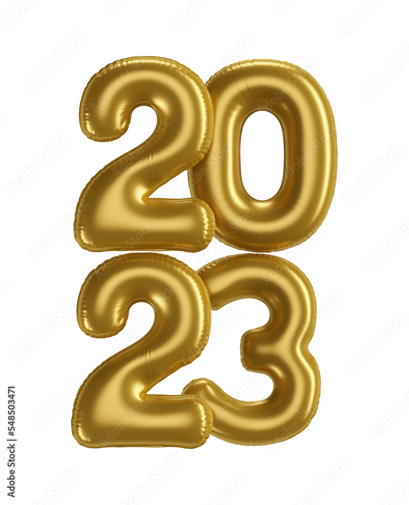New Year Metallic Balloons 2023 New Year Metallic Balloons 2023