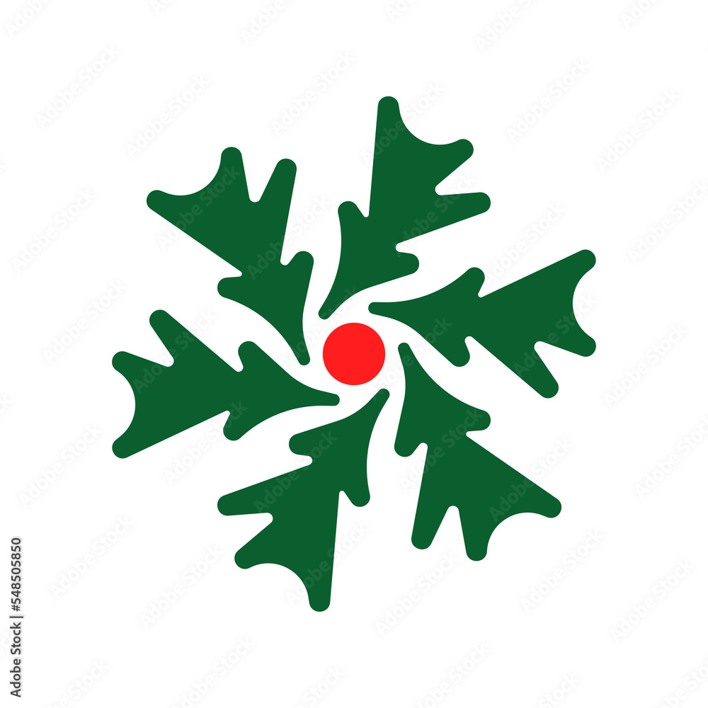 Christmas logo. Isolated cute snowflake xmas icon. Vectorial simple minimalist flat design symbol Christmas logo. Isolated cute snowflake xmas icon. Vectorial simple minimalist flat design symbol