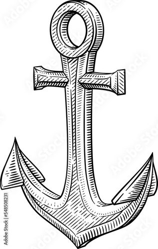 Ship Anchor Nautical Illust...