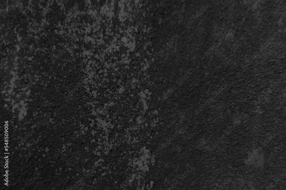 Fototapeta premium Abstract elegant black grunge wall texture, Texture of dark gray concrete stone wall, ancient black grunge texture with grainy stains, black background illustration.