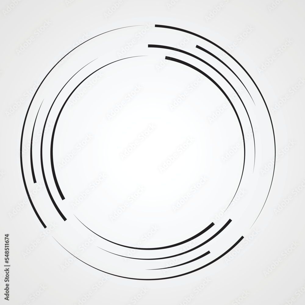 Radial speed Lines in Circle Form for comic books . Explosion background . Vector Illustration .Technology round Logo . Circular Design element . Abstract Geometric shape . Sunburst . Radial speed Lines in Circle Form for comic books . Explosion background . Vector Illustration .Technology round Logo . Circular Design element . Abstract Geometric shape . Sunburst .