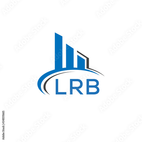 LRB letter logo. LRB blue image. LRB Monogram logo design for entrepreneur and business. LRB best icon.	
 photo