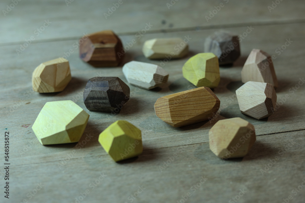 colorful wooden blocks