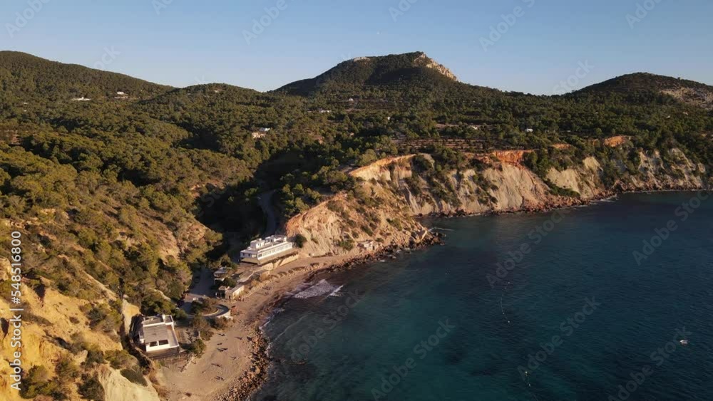 Cala d’Hort beach in Ibiza, Spain Cala d’Hort beach in Ibiza, Spain