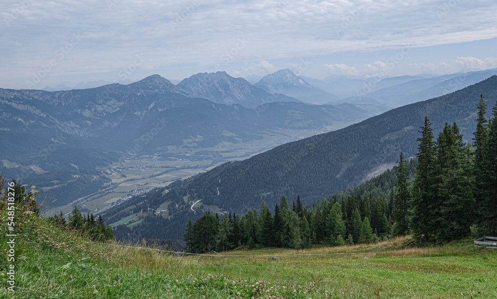 Planai, the main mountain in the Schladming area, Styria, Austria