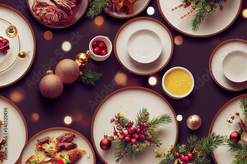 Christmas Table Setting