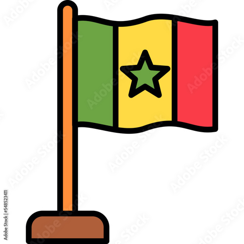 Senegal Icon