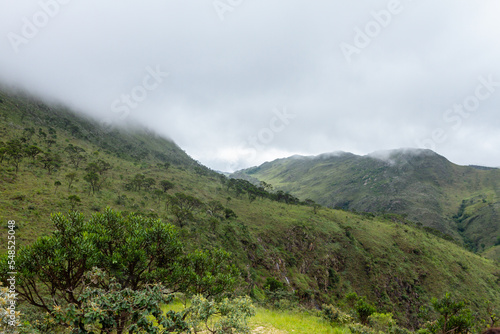 clouds over the mountains cerrado canastra minas gerais