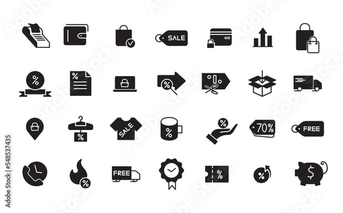 A set icon E-commerce