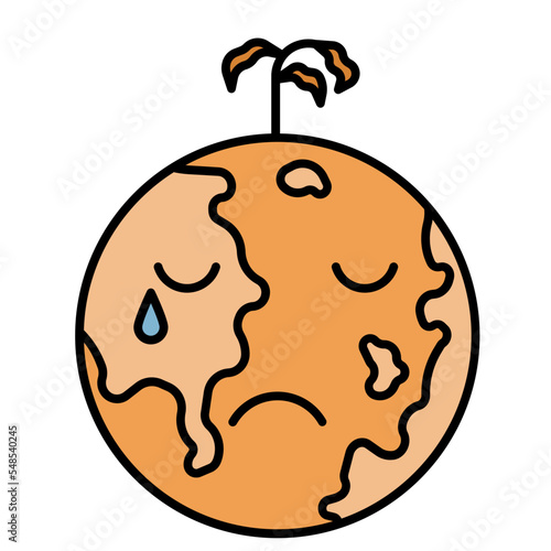 sad line icon
