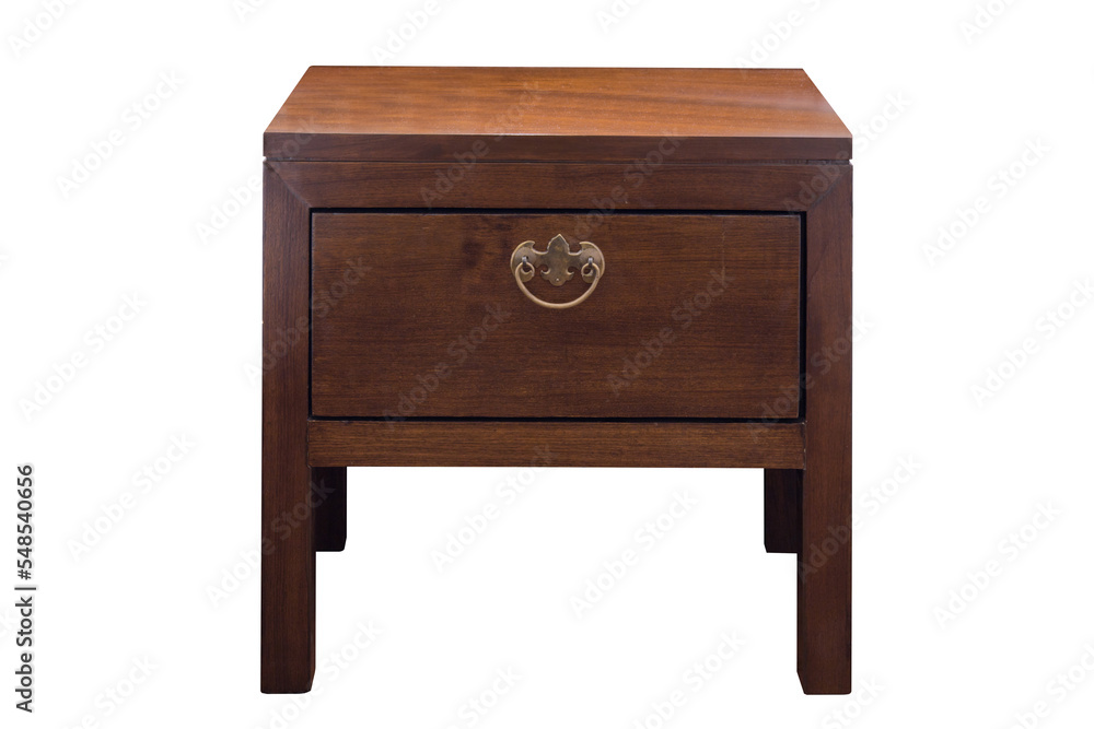 Wooden table with drawers. Wooden table with drawers.