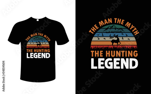 hunting t-shirt design