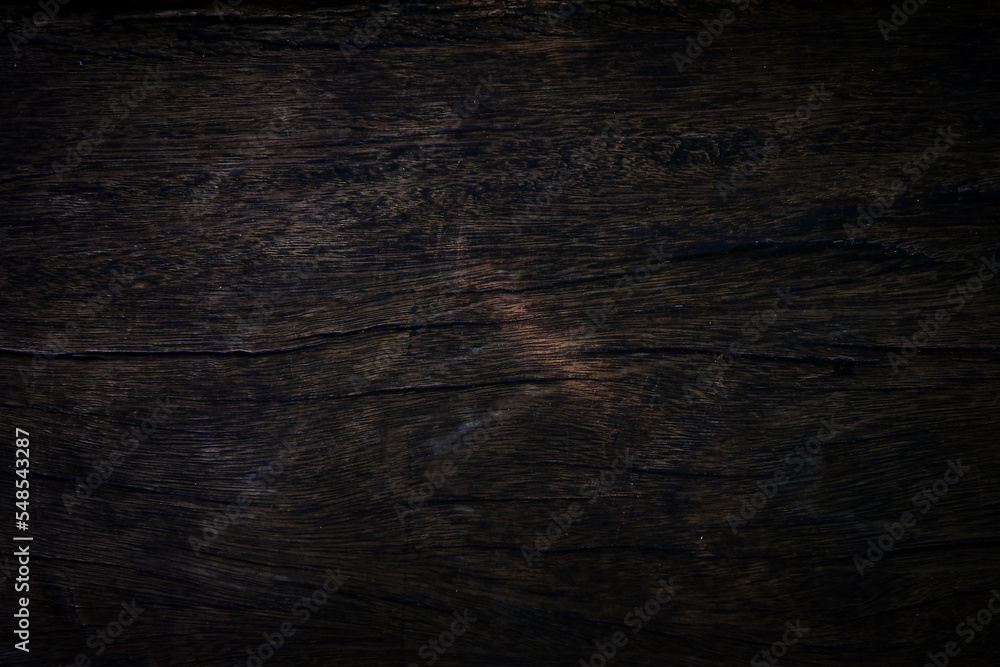 Naklejka premium dark wood texture