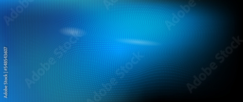 Technology futuristic circuit digital, 3d abstract sci-fi user interface concept with gradient dots and lines. artificial intelligence. abstract vector background. blue light digital effect corporate 