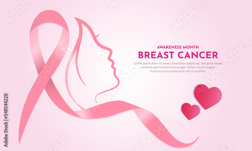 Happy International breast cancer day design Stories Collection. Breast cancer day design with pink ribbon vector.
