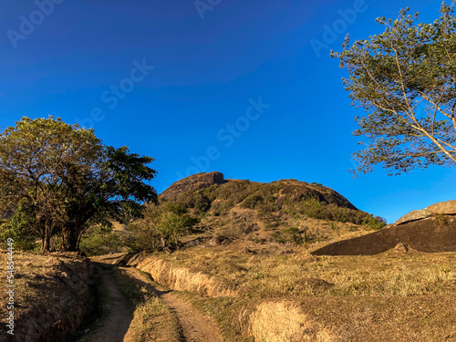 Elephant rock at sunny day photo