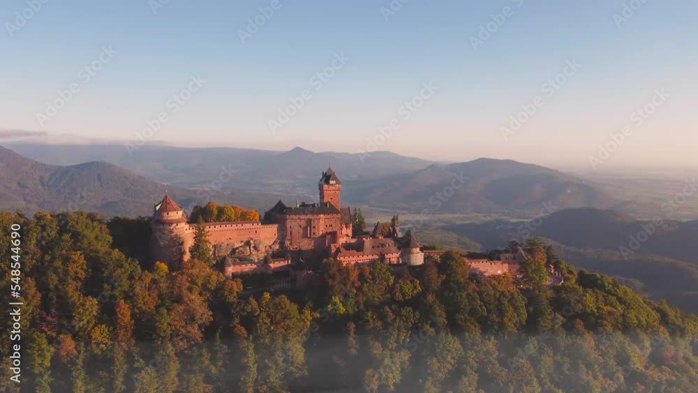 Château du Haut-Koenigsbourg - France. Château du Haut-Koenigsbourg - France.