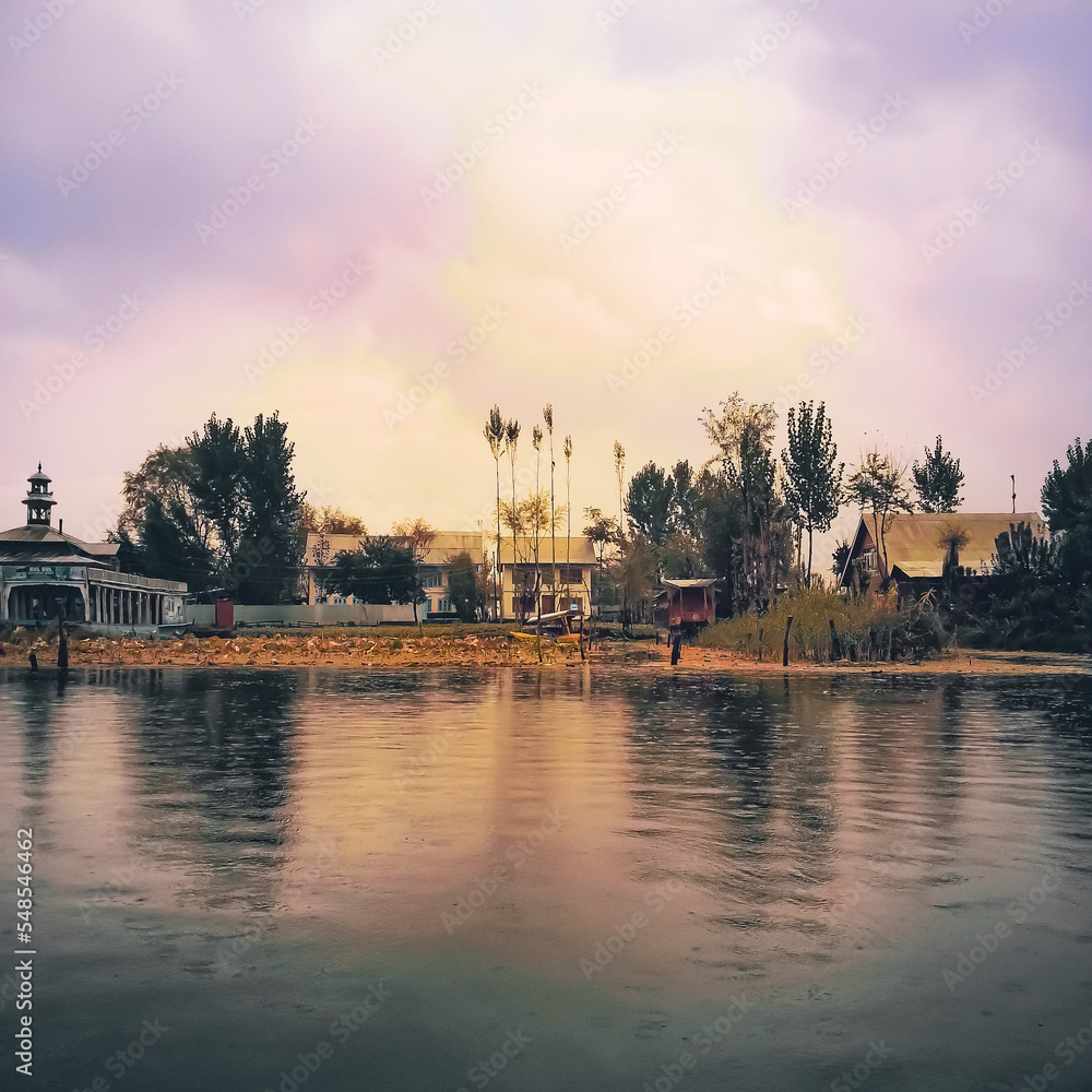 Fototapeta premium Dal lake in Kashmir