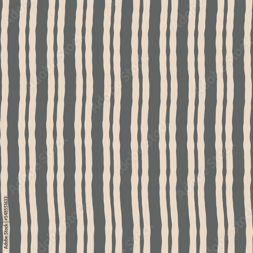 Stripes dark, abstract lines on the grey background, geometric seamless pattern.