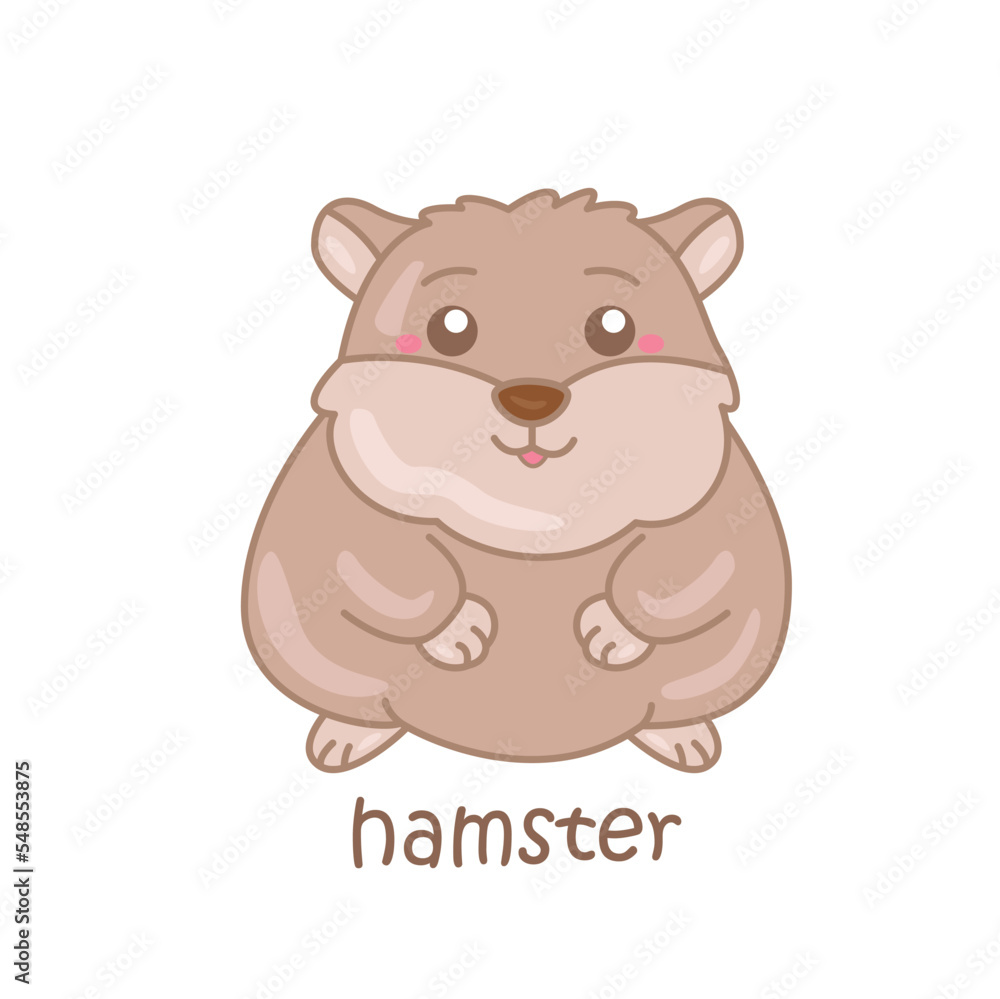 Alphabet H For Hamster Illustration Vector Clipart Alphabet H For Hamster Illustration Vector Clipart