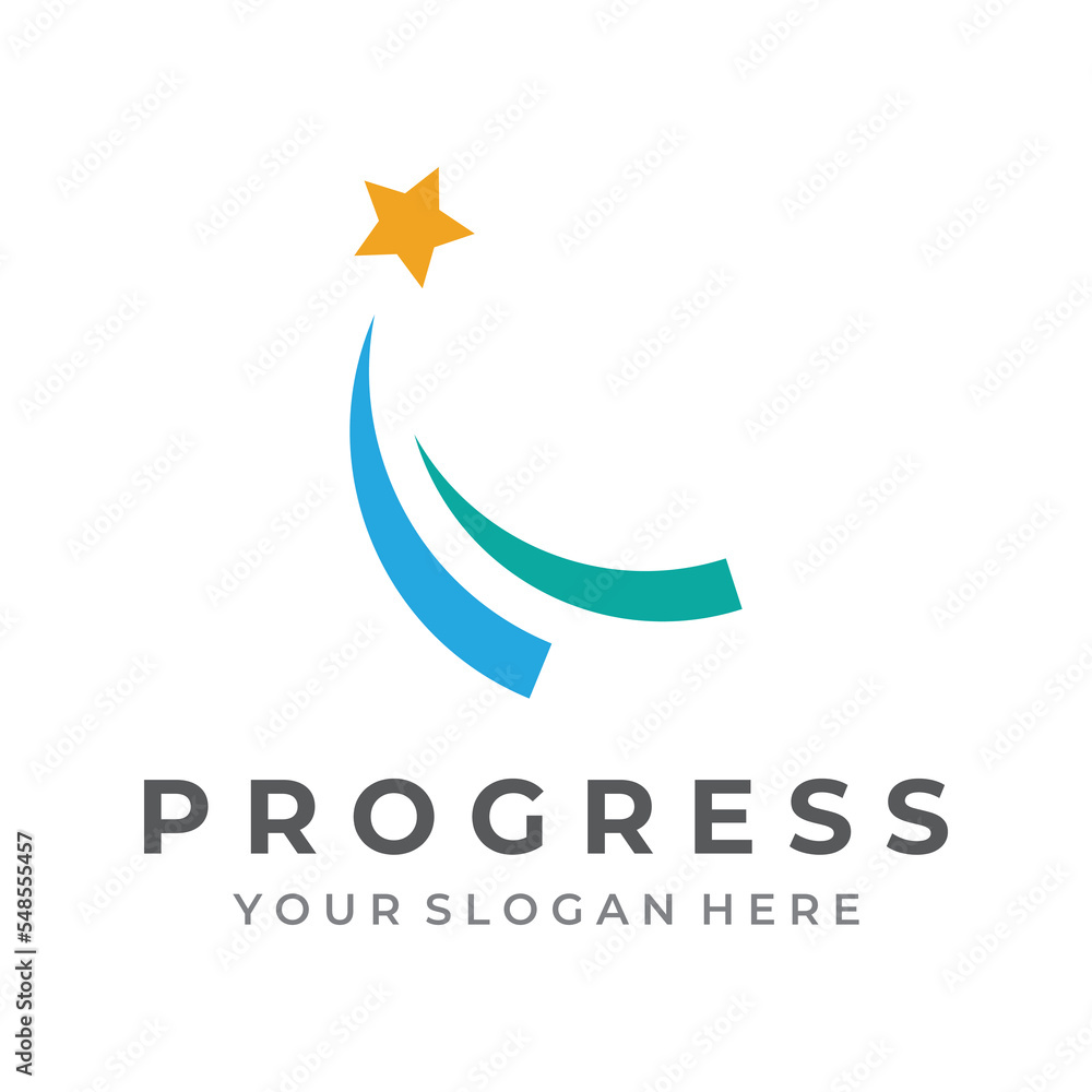 Financial and career creative growth and progress logo design with arrow direction sign. Logo for business,progress and career symbol. Financial and career creative growth and progress logo design with arrow direction sign. Logo for business,progress and career symbol.