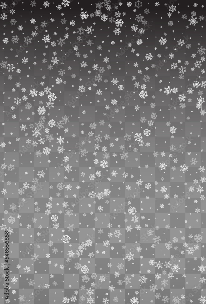 Gray Snow Vector Transparent Background. Light Gray Snow Vector Transparent Background. Light