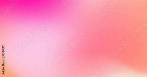 Grainy background pink warm gradient. photo