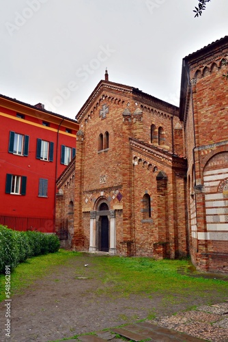 Exterior of the Basilica of Santo Stefano also known as the complex of the 'Sette Chiese' in Bologna, Emilia Romagna, Italy © Simona Bottone