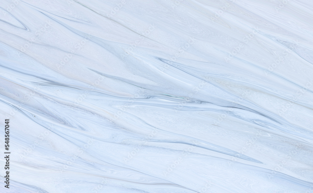 Fototapeta premium Marble rock texture blue ink pattern liquid swirl paint white dark that is Illustration background for do ceramic counter tile silver gray that is abstract waves skin wall luxurious art ideas concept.