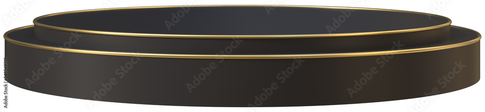 Black gold 3D product platform Black gold 3D product platform