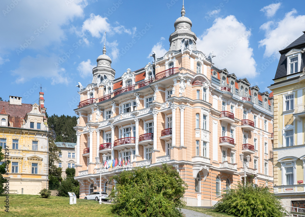 Health resort hotels, Marianske Lazne, Czech Republic