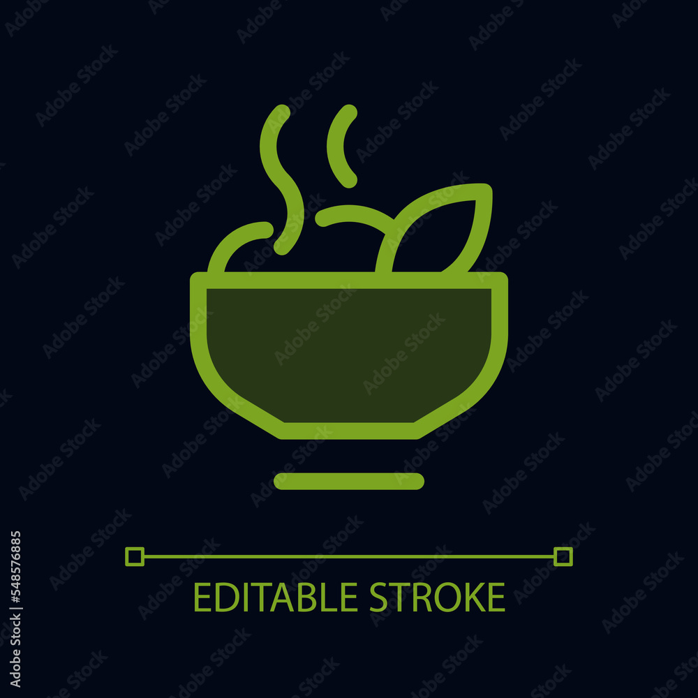 Hot meal pixel perfect glassmorphism ui icon for dark theme. Dinner time. Color filled line element with transparency. Isolated vector pictogram for night mode. Editable stroke. Arial font used Hot meal pixel perfect glassmorphism ui icon for dark theme. Dinner time. Color filled line element with transparency. Isolated vector pictogram for night mode. Editable stroke. Arial font used