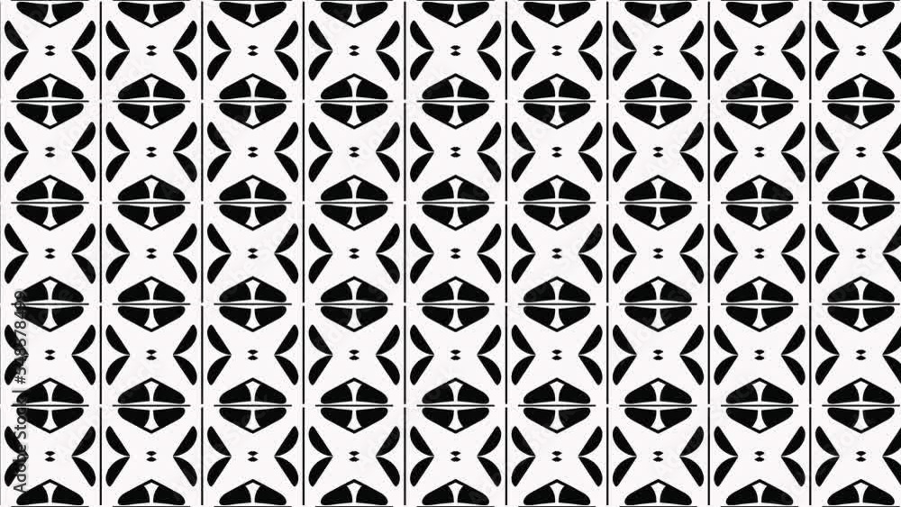 Black and white modern style tile pattern seamless texture art Black and white modern style tile pattern seamless texture art