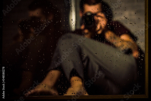 portrait of a person with camera