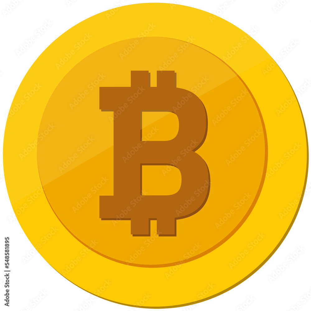 Crypto currency golden coin bitcoin symbol. Crypto currency golden coin bitcoin symbol.