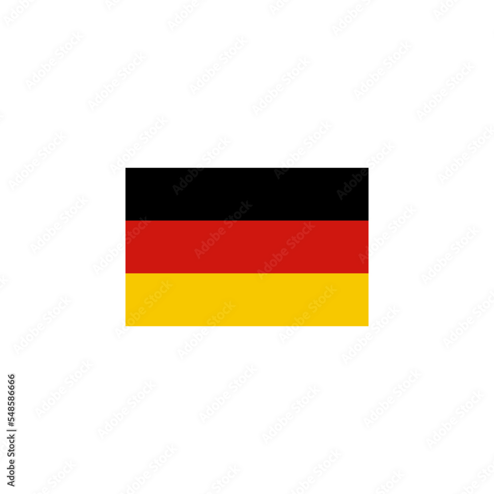 Fototapeta premium Germany icon vector logo design template