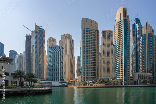 Dubai Marina, high rise buildings, UAE © Blazenka