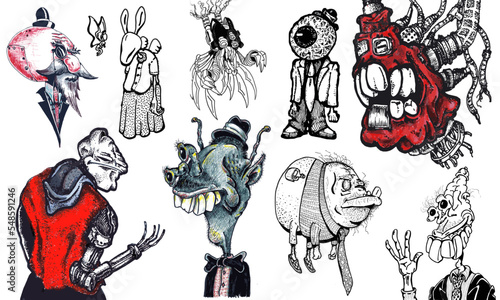 set of monsters
