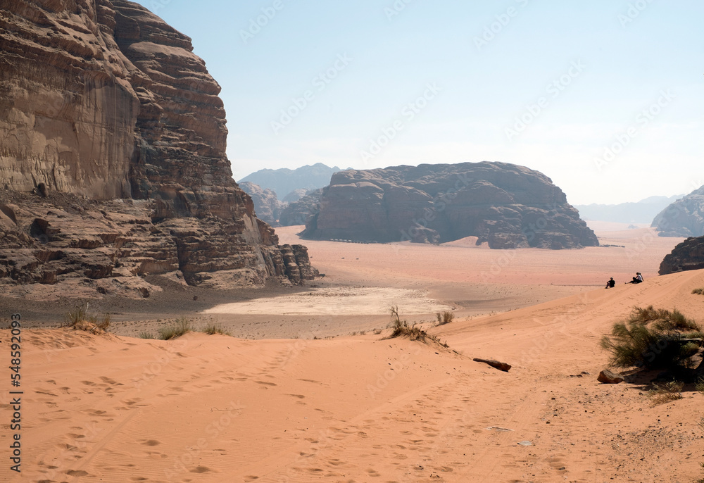 Fototapeta premium Landscape of Wadi Rum