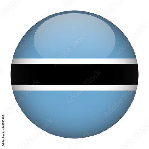 Botswana 3D Rounded Flag with no Background Free Download Botswana 3D Rounded Flag with no Background - GFXLoad