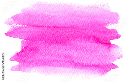pink abstract watercolor background with strokes and texture paper