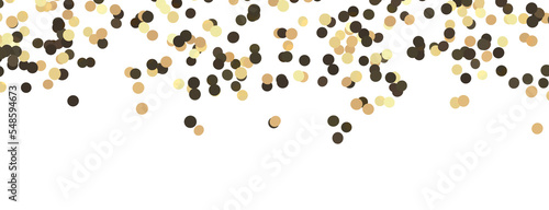 Glittering golden confetti png. Glittering golden