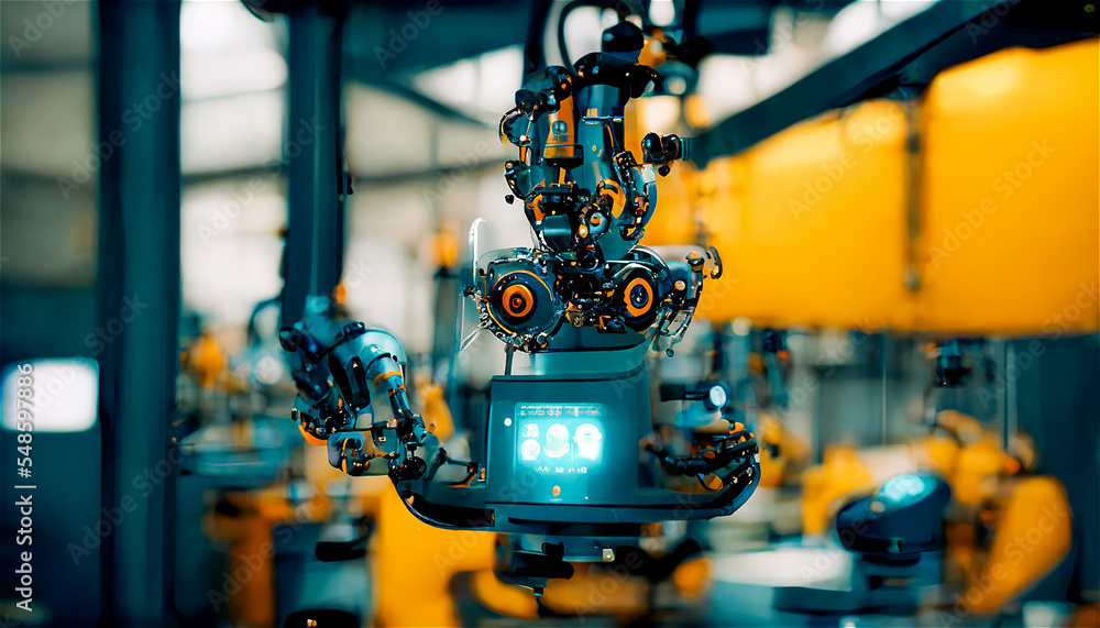 Fototapeta premium Robot at work